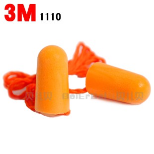 ปลั๊กหูแบบมีสาย 3M 1110 NRR 29 dB