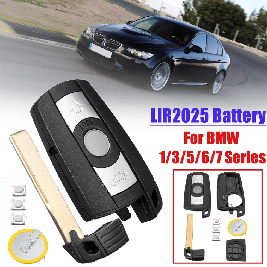ღღKeyless Remote Key Fob w/ LIR2025 Battery For BMW 323 325 328 335i
