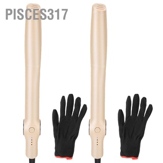 Pisces317 เครื่องหนีบผมตรง เหล็กแบน 110‐240V สําหรับร้านทําผม