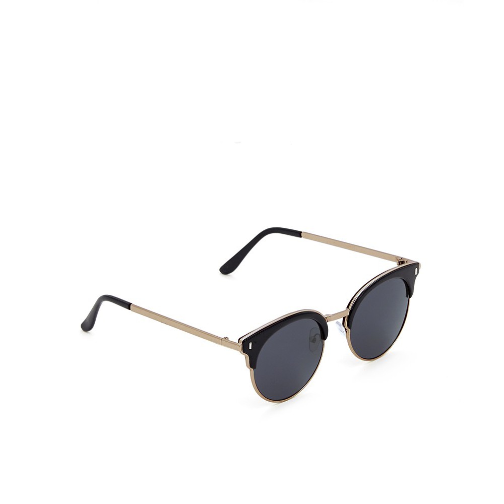 Sophie MARTIN EVELYNE LU003B5 กระจกบังแดด สีดํา สไตล์เกาหลี ของแท้ เครื่องประดับ สําหรับผู้หญิง