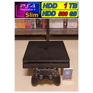 PS4 Console : Ps4 Slim (500GB/1TB) fw10.71 **ไม่มีกล่อง **