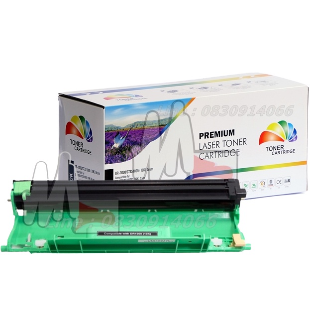 DR1000 (ดรัม) พร้อมส่ง New Color หัวแม่พิมพ์สร้างภาพ คุณภาพดี for Brother hl1110 / hl1210w dcp1610w