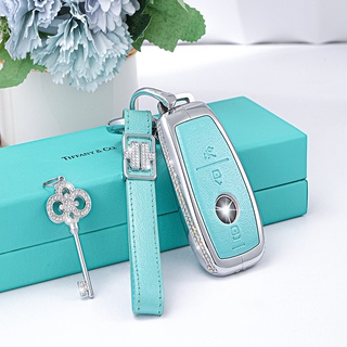 Mercedes-Benz Car Diamond Key Case Female E-class C-class E300l A200l C260l Gla C200 Benz High-end Car Key Case