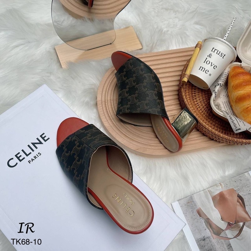 TK68-10 รองเท้าส้นสูง ส้นทอง 2.5 นิ้ว ไม่อยากให้สาวๆพลาด