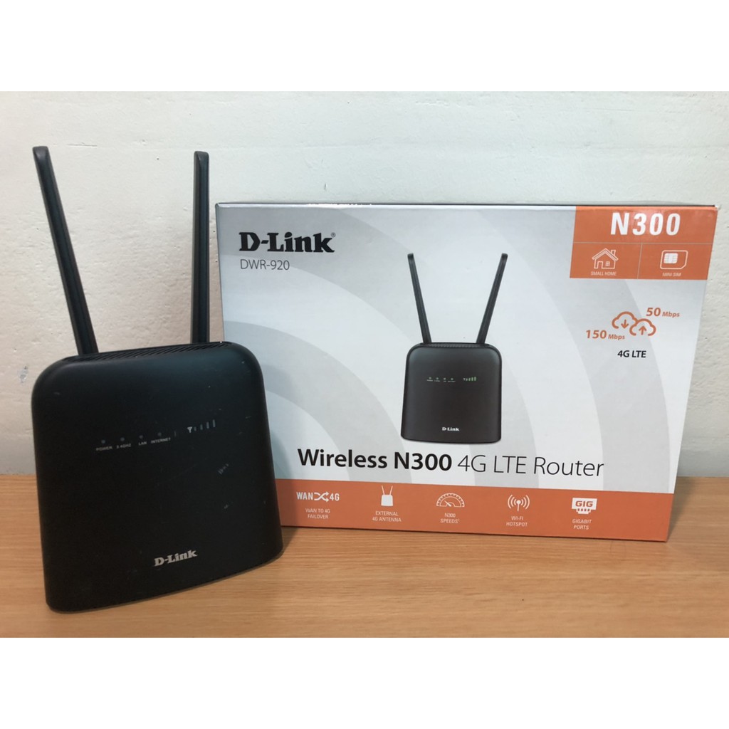 (มือสอง) 4G Router D-LINK (DWR-920) Wireless N300