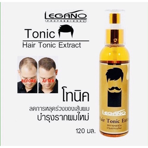 Hair Tonic Extra Legano  120 มล แฮร์โทนิค เซรั่ม ลดร่วง บำรุงรากผม