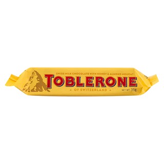 ทอปเบอโรนช็อกโกแลตนม 35กรัม Toblerone Milk Chocolate 35g.