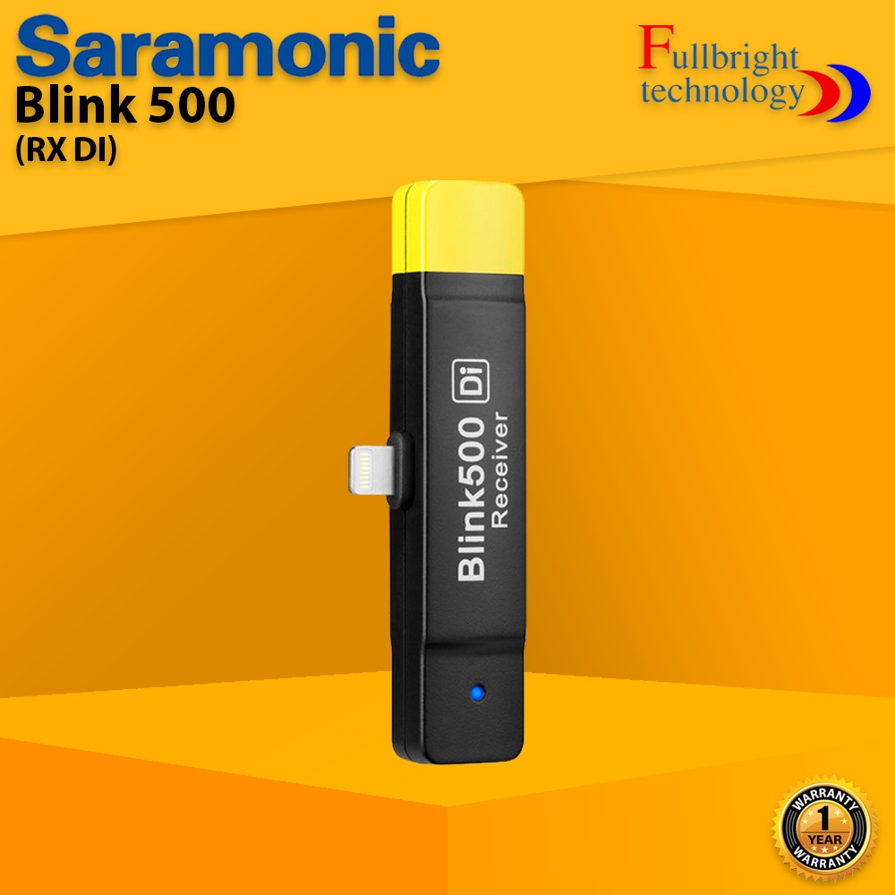 ตัวรับสัญญาณ Saramonic Blink 500 RX-DI Wireless Receiver ตัวรับสัญญาณไร้สายรับประกันศูนย์ไทย 1 ปี