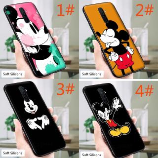 มิกกี้เม้าส์น่ารัก เคสนิ่ม เนื้อซิลิโคน OPPO A37 A7 A77 F11 R11S R15 R17 A5S Pro Case