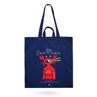 Cancer zodiac tote ถุงผ้าราศีกรกฏ