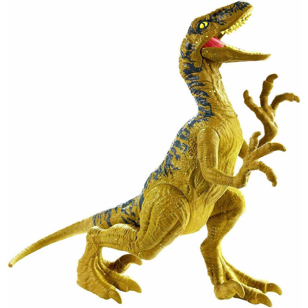 ღღJurassic World Dino Rivals Attack Pack Velociraptor Delta Figure *BRAND NEW* sp0G