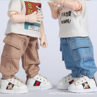 กางเกงทรง cargo pants ขายาวสำหรับตุ๊กตา สเกล 1/12