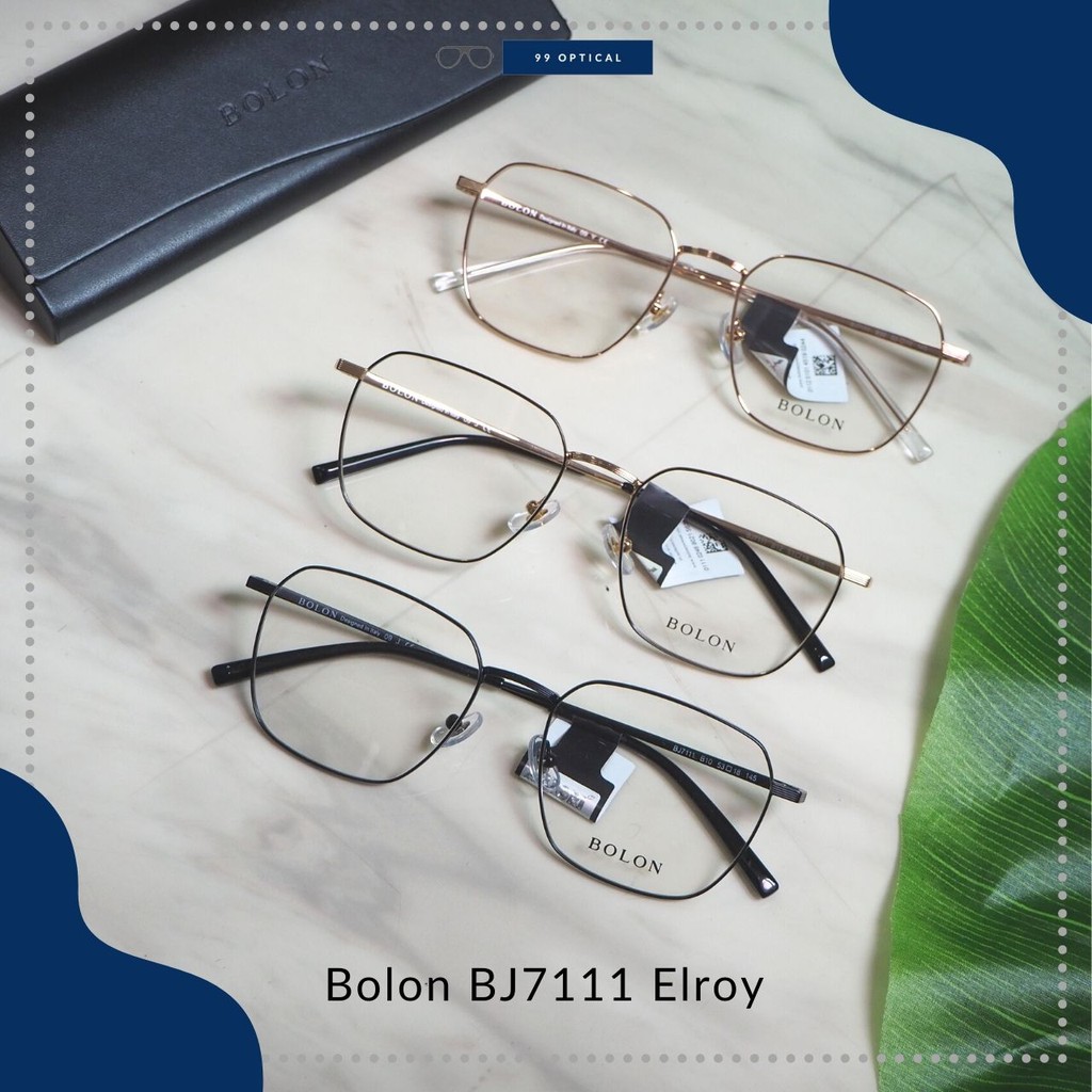 กรอบแว่นตา Bolon รุ่น Elroy BJ7111 วัสดุบางเบา แว่นสายตา แว่นกรองแสง