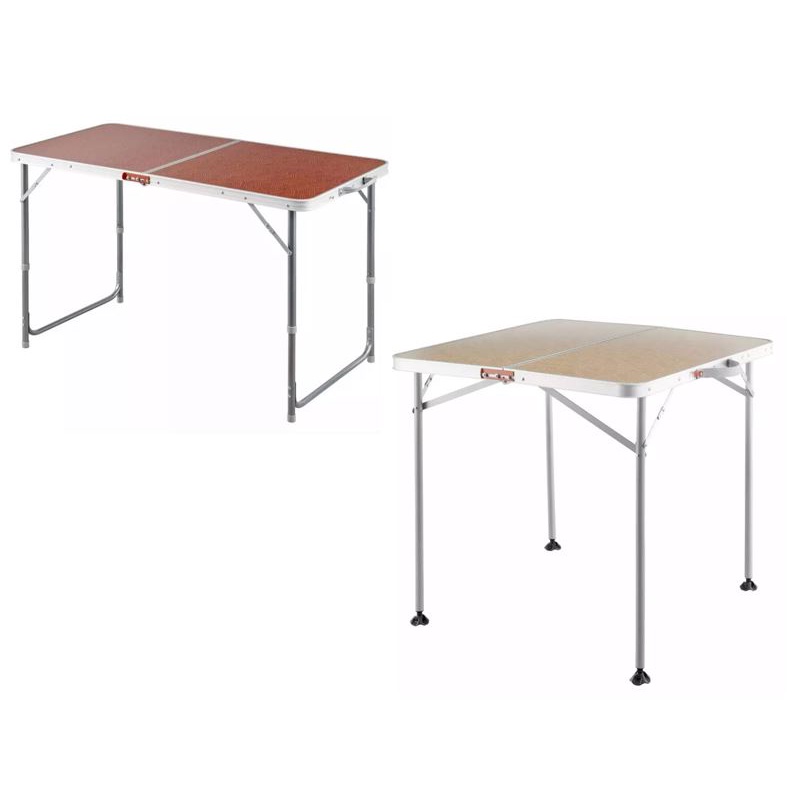 🔥พร้อมส่ง🔥 DECATHLON โต๊ะพับได้ QUECHUA แข็งแรง น้ำหนักเบา เคลื่อนย้ายสะดวก สูง 70 cm มี 2 ขนาด 120*60 และ 80*80 cm