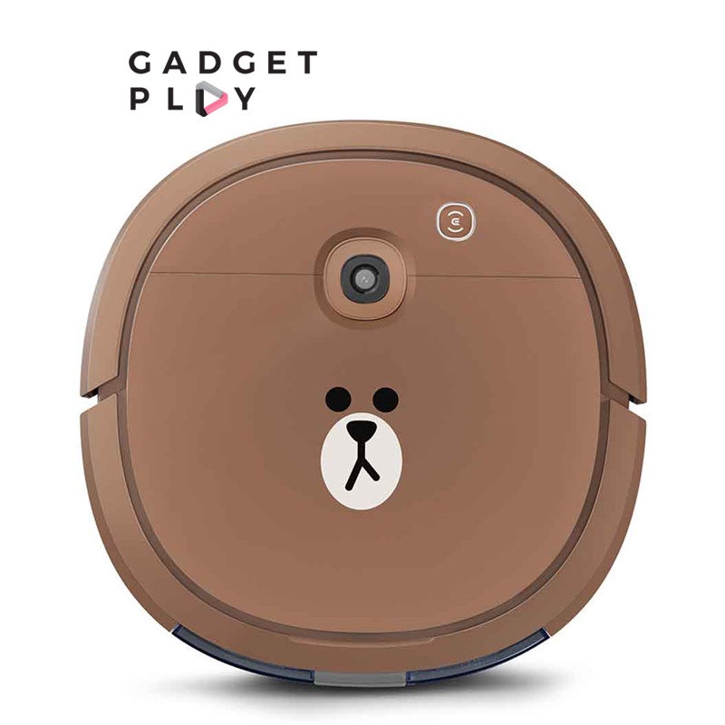 [กรุงเทพฯ ด่วน 1 ชั่วโมง] ECOVACS หุ่นยนต์ดูดฝุ่น Deebot U3 Line Friends Brown Edition