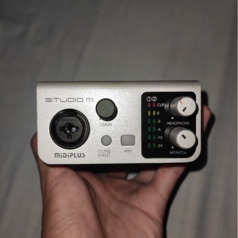 Midiplus Studio M Audio Interface มือสอง สภาพเหมือนใหม่
