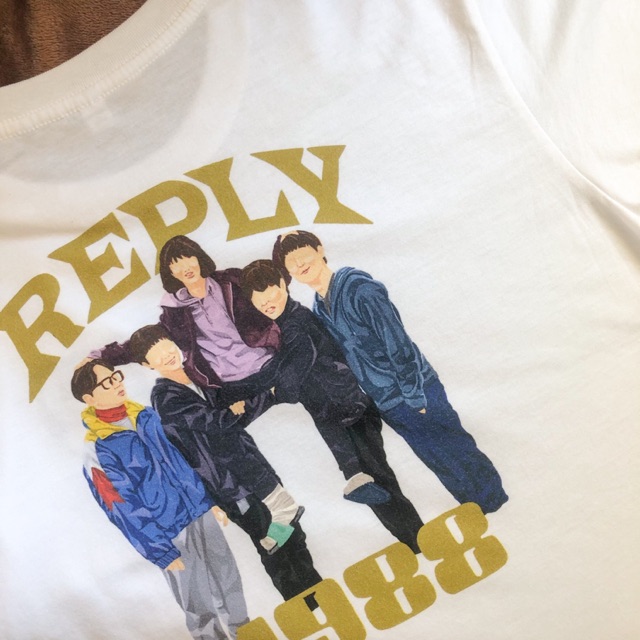พร้อมส่ง💖เสื้อยืดสกรีนลาย reply 1988