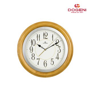 DOGENI นาฬิกาแขวนไม้ Wooden Wall Clock รุ่น WNW013LB