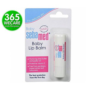 Sebamed Baby Lip Balm 4.8g  ซีบาเมด ลิปบำรุงริมฝีปาก สูตรอ่อนโยนจากธรรมชาติ 365wecare