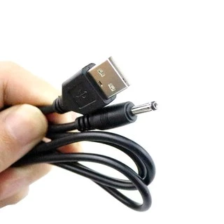 สายเคเบิล สายไฟ USB 2.0 ตัวผู้ A ไปยังปลั๊ก DC 3.5มมx1.35มม