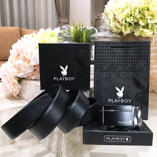 DONT MISS! PLAYBOY MEN FACTORY LEATHER BELT เข็มขัดรุ่นยอดนิยมจาก Playboy Factory