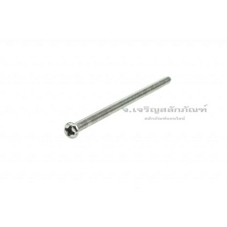 สกรูหัวกลมสแตนเลส M3 (แพ็คละ 2 ตัว)  ความยาว 60-120 mm น็อตหัวกลมแฉก 3 mm Phillip Pan Head Screw