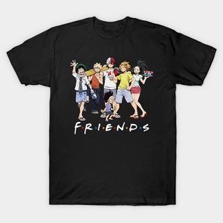 เสื้อยืด พิมพ์ลาย My Hero Academia Friends แฟชั่นสําหรับผู้ชาย และผู้หญิงสามารถปรับแต่งได้