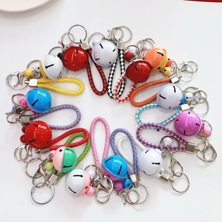 🔥9B“พร้อมส่งจ้า”🔥！มีให้เลือกถึง 16 สี！！ใหม่ เชือกหนัง bell พวงกุญแจ lobster bell พวงกุญแจ จี้สร้างสรรค์ PSLDysk