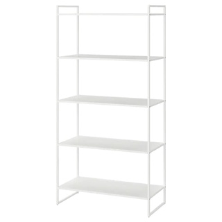 IKEA พร้อมส่ง ชั้นวางของ ขาว JONAXEL ยูเน็กเซล 80x38x160 ซม. ชั้นวางของอิเกียแท้ ส่งไว