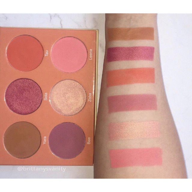 Juvia’s place saharan blush palette Vol.2