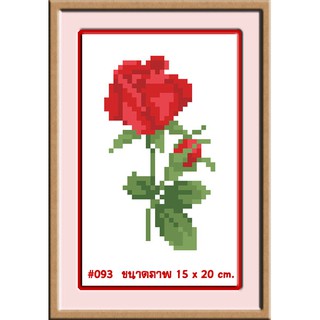 ไอแอมครอสติช iamcrossstitch DIY รหัสTmini-093 17x17 cm. ชุดอุปกรณ์งานฝีมือปักครอสติชครบชุด