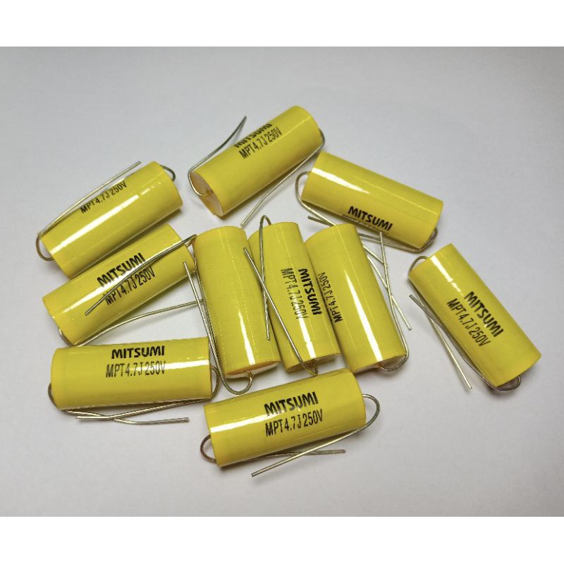 cเสียงแหลม4.7uf/250v cเสียงแหลมจาน ซีถ่วงกันแหลมขาด เสียงใส่ขึ้น