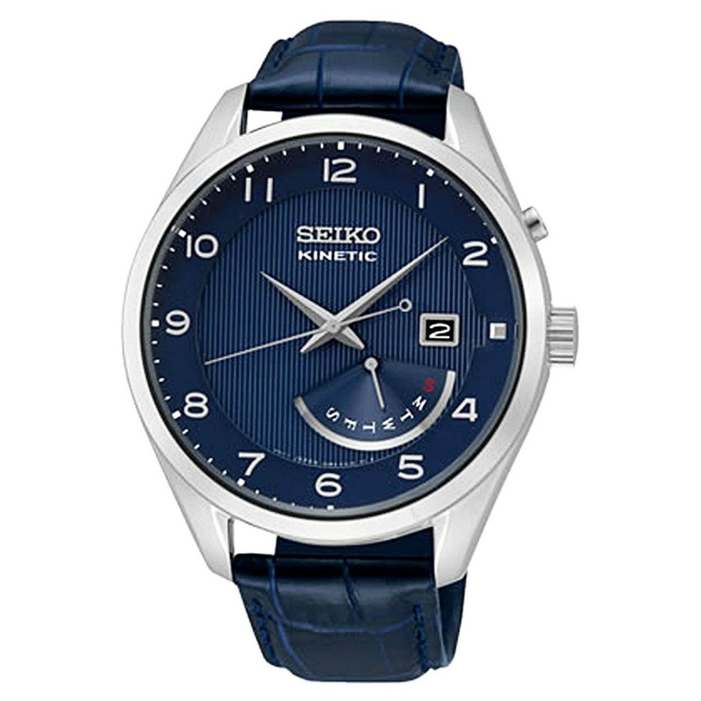 Karnvera Shop นาฬิกาข้อมือผู้ชาย Seiko Neo Classic Kinetic SRN061P1 Men's Watch