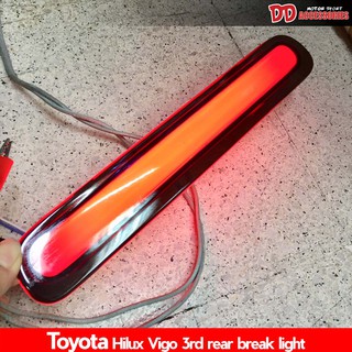 ไฟเบรกดวงที่ 3 Vigo vigo champ 2005 2007 2009 2011 2013 2014 ได้ทุกโฉม สี smoke LED bar หรี่ เบรก ไฟวิ่ง