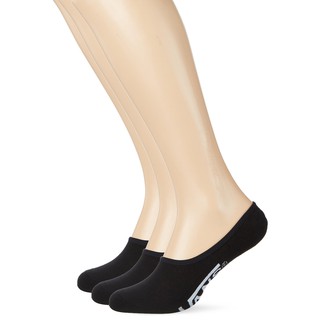 VANS Socks Classic Super No Show - Black (3 pairs) ถุงเท้า VANS ของแท้ Authorized Dealer