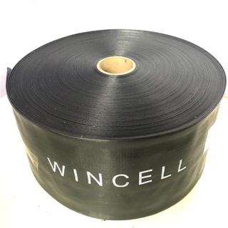 สายสำหรับส่งน้ำ พีอี สีดำ หน้า 6” ยี่ห้อ WINCELL 50 เมตร