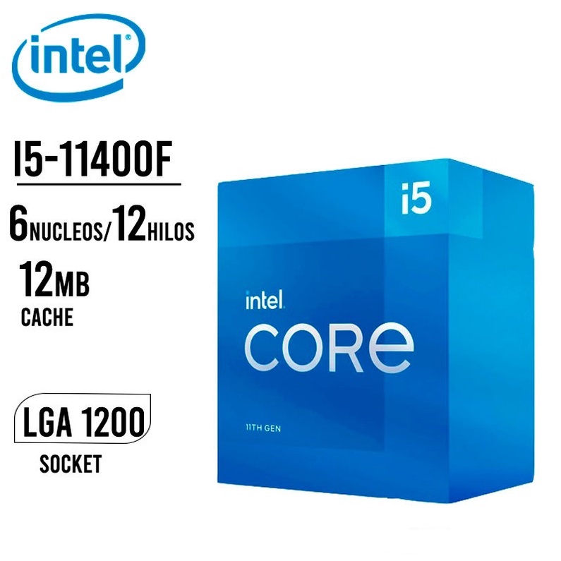 CPU (ซีพียู) 1200 INTEL CORE I5-11400F 2.6 GHz Warranty 3 - Y