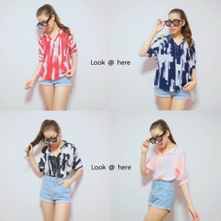 เสื้อแขนสั้น แบบ zara