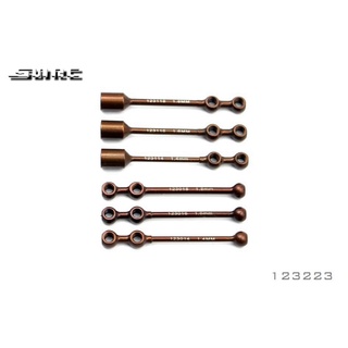 S-123223 Anti Roll Bar Male&amp;Female Shaft Set (1.4/1.6/1.8 mm) ชุดเหล็กกันโครง สำหรับรถวิทยุบังคับ SNRC