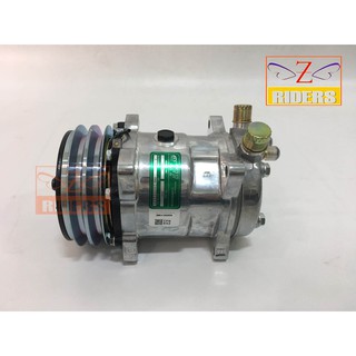 คอมแอร์ SD 508 12v. เกลียวหัวแฟร์ คอมเพรสเซอร์ แอร์ คอมแอร์รถยนต์ Compressor (02316)