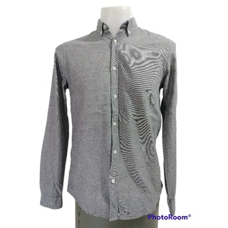 เสื้อเชิ้ตแขนยาวแบรนด์ ZARA RELAXED FIT Size M มือ2