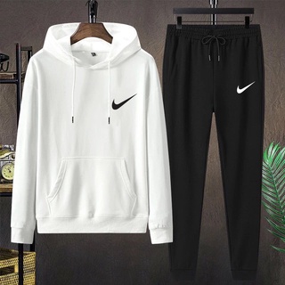 *สินค้าในไทย* BK293-LONG+AA293 ชุดเซ็ทกันหนาวเสื้อแขนยาวมีฮู…