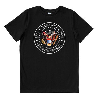 The RAMONES - ANNIVERSARY | เสื้อยืด พิมพ์ลายวงดนตรี | Merch เครื่องดนตรี | Unisex | Merch เครื่องดนตรี | ร็อคพังก์