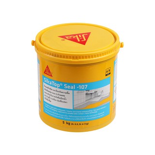 ซีเมนต์ ซีเมนต์กันซึม SIKA TOP SEAL-107 5 กิโลกรัม เคมีภัณฑ์ก่อสร้าง วัสดุก่อสร้าง CEMENT WATERPROOF SIKA TOP SEAL-107 5