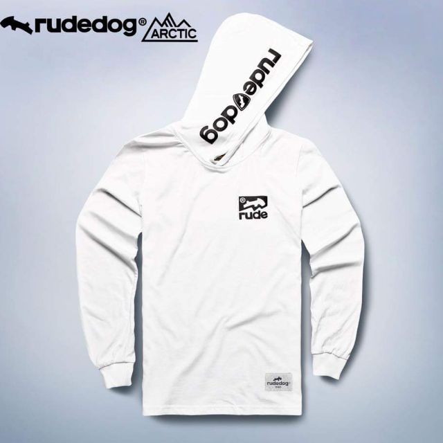 Rudedog เสื้อแขนยาวฮู้ด รุ่น Arctic สีขาว