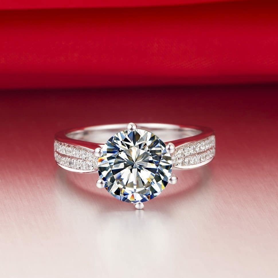 SILVER RING SILVER RING WEDDING RING SINGLE RING VIENNA-05