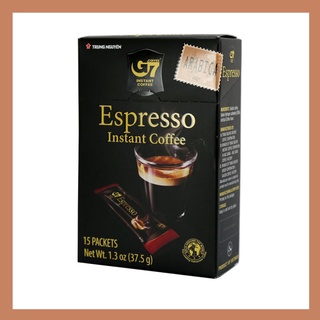 กาแฟเวียดนาม G7 Espresso Instant Coffe  37.5g