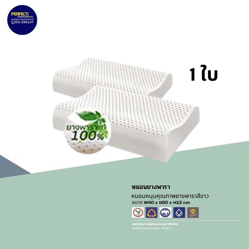 LATEX PILLOW หมอนยางพาราแท้ 100%