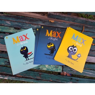 [หนังสือ หมอประเสริฐ แนะนำ] Max the brave by Ed Vere ปกอ่อน ของแท้ พร้อมส่ง สำหรับ 2-8ปี หมอประเสริฐแนะนำ 9780723286707