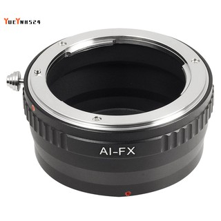 อะแดปเตอร์สีดำสำหรับ Nikon F AI Lens to Fujifilm X Mount Camera Fit Fuji X-E 1